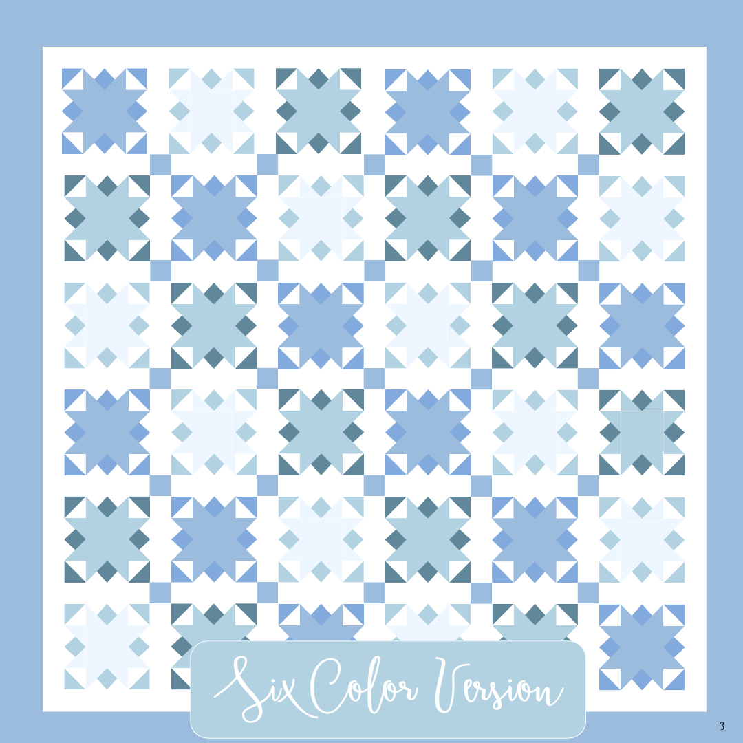 Blue Eyes | Paper Quilt Pattern