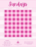 Sundays | Paper Quilt Pattern