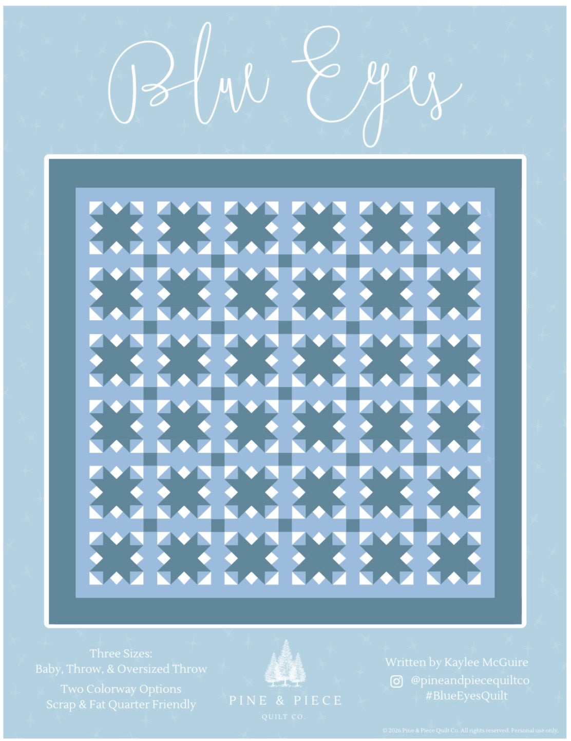 Blue Eyes | Paper Pattern
