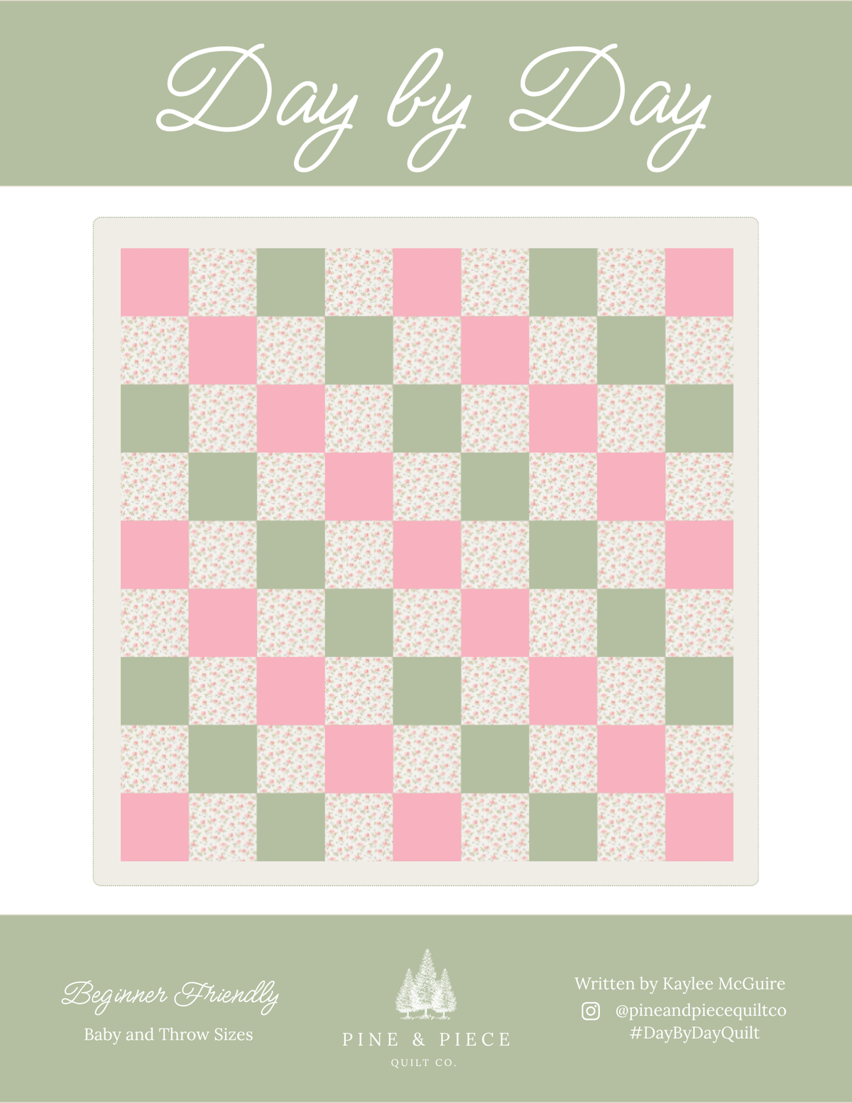Day by Day | Digital PDF Quilt Pattern | FREEBIE